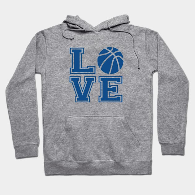 I Love Basketball - Big Letters Hoodie by Hayden Mango Collective 